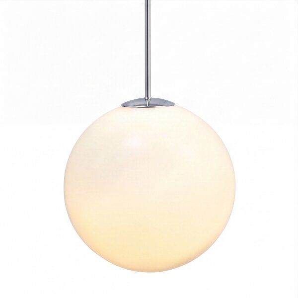 LED Außenleuchte hängend kabellos Akku Kugel Ø 35 cm IP44