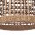 Hängeleuchte außen Seegras E27 IP44 Ø 33 cm Natur Boho