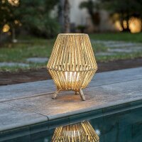 LED Tischleuchte Outdoor kabellos 32,5 cm IP65 Dimmer