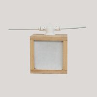 LED Solarlichterkette IP44 Bambus 1800 K 5 m lang TAIYO