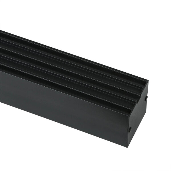 LED Hängelampe Schwarz Metall dimmbar L: 100 cm Modern