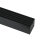 LED Pendelleuchte Metall dimmbar L: 100 cm Schwarz Modern