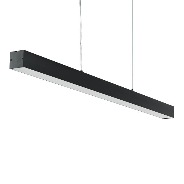 LED Hängeleuchte Metall Schwarz B: 100 cm 27W