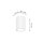 Schwarze Wandlampe klein 10 cm hoch GU10 aus Aluminium Modern