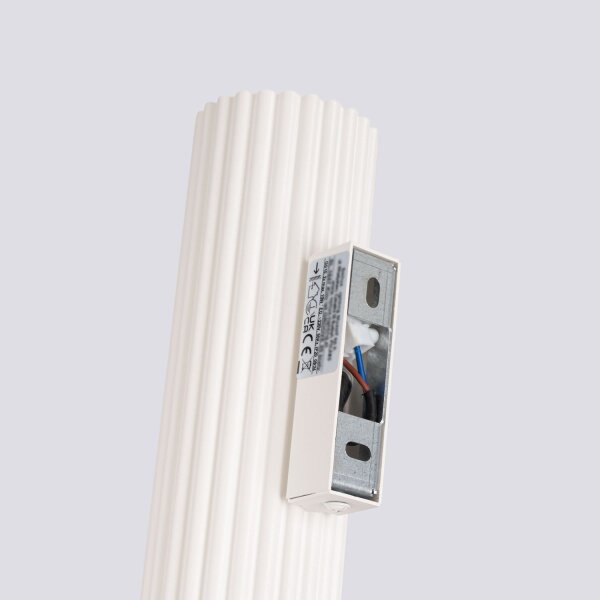 Wandleuchte Modern Up Down Creme GU10 2 flammig H:30 cm