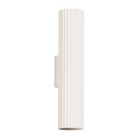 Wandleuchte Modern Up Down Creme GU10 2 flammig H:30 cm
