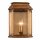 Handgefertigte Wandlampe SINCLAIR Messing Vintage