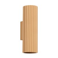 Wandleuchte Up Down H: 20 cm in Gold GU10 2-flammig...
