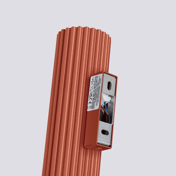 Wandleuchte Modern Up Down Rot GU10 2 flammig B:6,5 cm