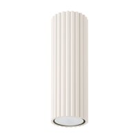 Aufputz Deckenspot GU10 Ø 6,5 cm H: 20 cm in Creme...