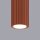 Aufbauspot schmal Ø 6,5 cm H: 60 cm GU10 Rot Modern Aluminium