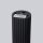 Deckenspot schmal Ø 6,5 cm H: 40 cm Schwarz GU10 Aufputz