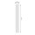 Deckenlampe Schwarz GU10 H: 60 cm Ø 6,5 cm schmal Aufputz