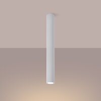 Deckenspot Weiß Ø 6,5 cm 60 cm hoch GU10...
