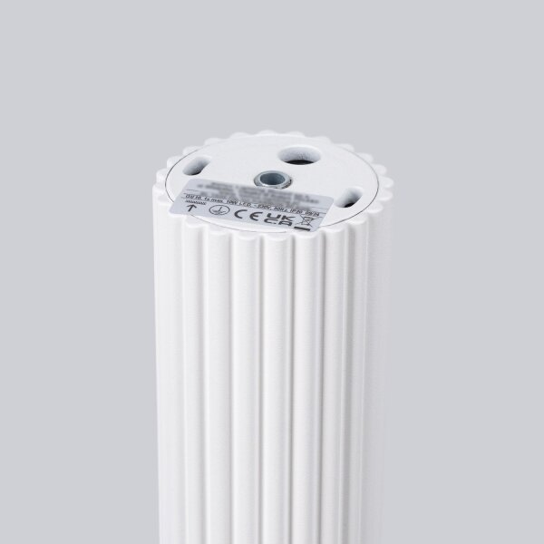 Spot Lampe Decke Weiß GU10 Ø 6,5 cm H: 40 cm Aluminium