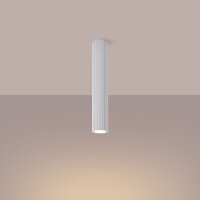 Spot Lampe Decke Weiß GU10 Ø 6,5 cm H: 40 cm...