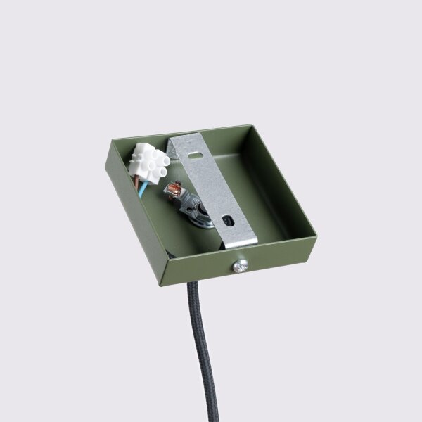 Pendelleuchte Grün schmal B: 8 cm H: max. 118 cm GU10 Modern