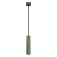 Pendelleuchte Grün schmal B: 8 cm H: max. 118 cm...