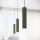 Pendelleuchte Grün schmal B: 8 cm H: max. 118 cm GU10 Modern