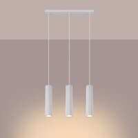 Hängeleuchte 3-flammig GU10 B: 45 cm schmal...