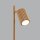 Tischlampe schwenkbar 43 cm hoch Aluminium in Gold GU10
