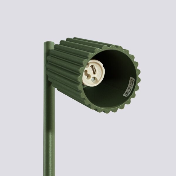 Schreibtischlampe Modern 43 cm hoch Grün GU10 schwenkbar BERTA