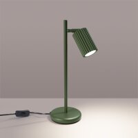 Schreibtischlampe Modern 43 cm hoch Grün GU10...