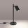 Schreibtischleuchte Schwarz H: 43 cm schwenkbar Aluminium GU10