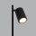 Schreibtischleuchte Schwarz H: 43 cm schwenkbar Aluminium GU10