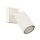 Wandspot GU10 B: 8 cm klein in Creme aus Aluminium
