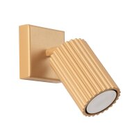 Wandlampe GU10 B: 8 cm klein schwenkbar aus Aluminium in...