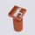 Wandspot GU10 B: 8 cm klein Rot schwenkbar Modern Aluminium