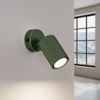 Wandspot Modern GU10 B: 8 cm klein schwenkbar Grün...