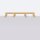 Deckenlampe 4-flammig 81 cm lang GU10 in Gold aus Aluminium