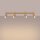 Deckenlampe 4-flammig 81 cm lang GU10 in Gold aus Aluminium