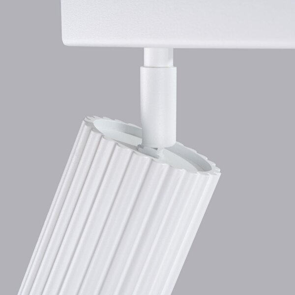 Deckenspot GU10 3-flammig Weiß L:45 cm schwenkbar