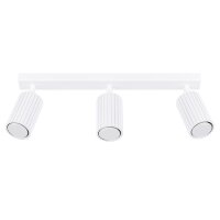 Deckenspot GU10 3-flammig Weiß L:45 cm schwenkbar