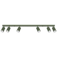 Deckenlampe Modern 117 cm lang GU10 6-flammig schwenkbar...
