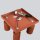 Deckenstrahler GU10 4-flammig B: 25 cm klein quadratisch Rot