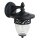 Wandlampe Au&szlig;en Schwarz IP44 Rustikal Terrasse