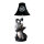 Niedliche Kinderzimmerlampe LED 58 cm Drache Grau Schwarz