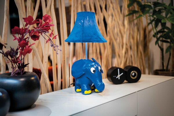 LED Tischlampe Sendung mit der Maus Elefant 47 cm vegan