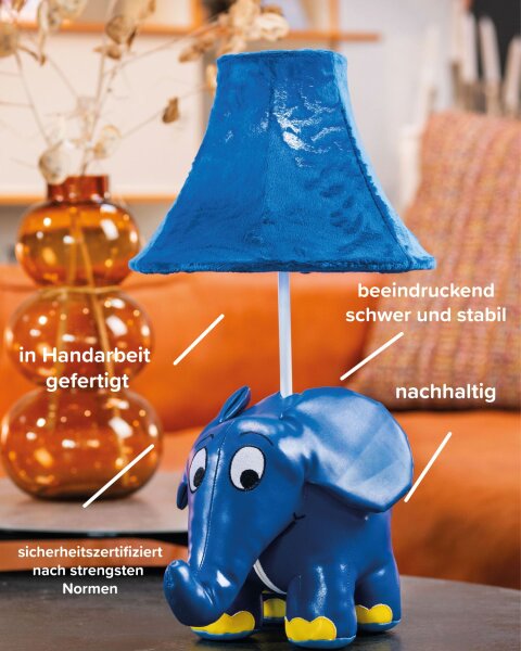 LED Tischlampe Sendung mit der Maus Elefant 47 cm vegan