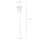 Garten Stehlampe Weiß H:1,05m E37 Laterne PARIS