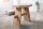 Sitzhocker Teakholz massiv B: 40 cm Landhaus Rustikal