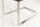 Freischwinger Stuhl Braun Silber Stoff Metall Modern Esszimmer