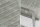 Freischwinger Stuhl mit Armlehne Stoff Edelstahl Grau Chrom