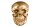 Wanddeko Totenkopf in Gold H: 40 cm aus Metall