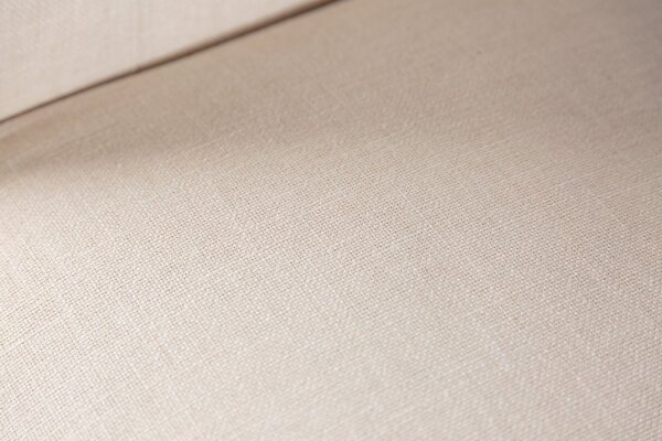 Esszimmerstuhl Beige Stoff Holz Chesterfield mir Armlehne