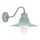 Wandlampe Au&szlig;en Gr&uuml;n antik aus Messing IP44 Maritim